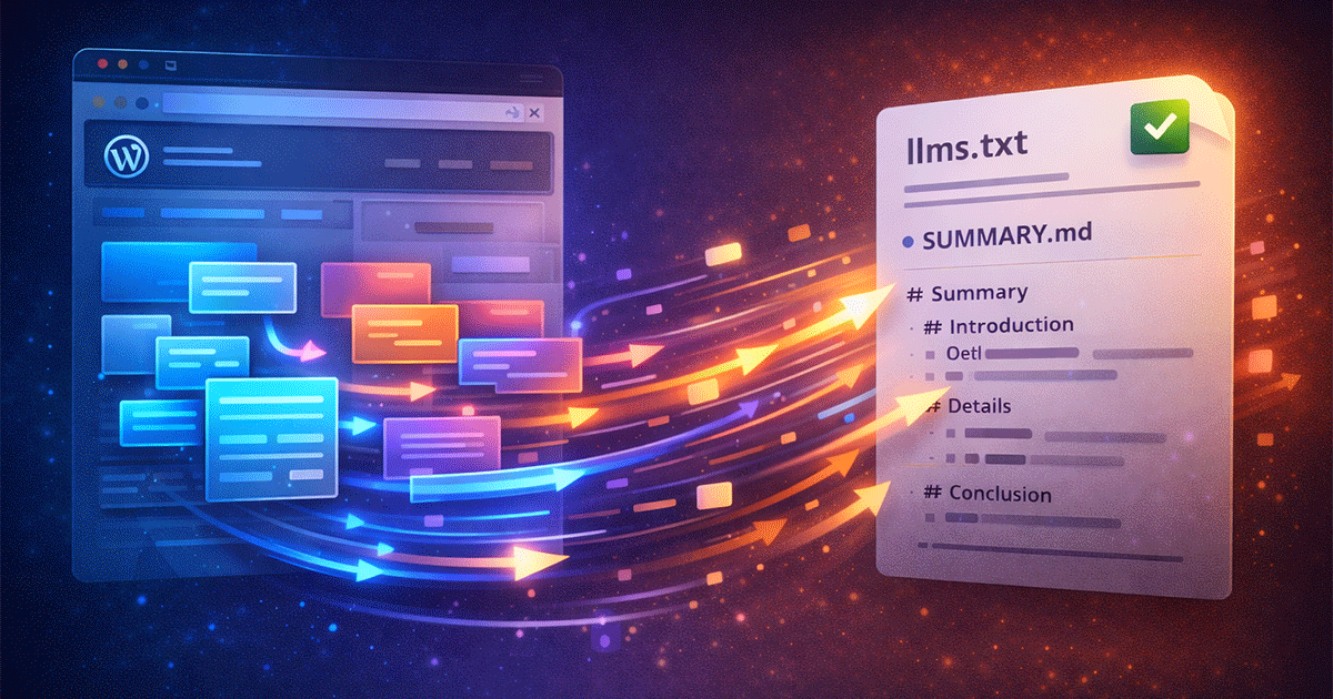 llms.txt generator for WordPress plugin | JumpsuitAI
